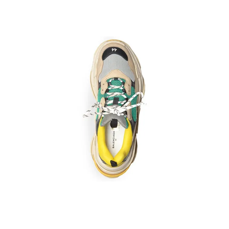 Balenciaga Triple S Sneaker 'Green Yellow' 2018-2