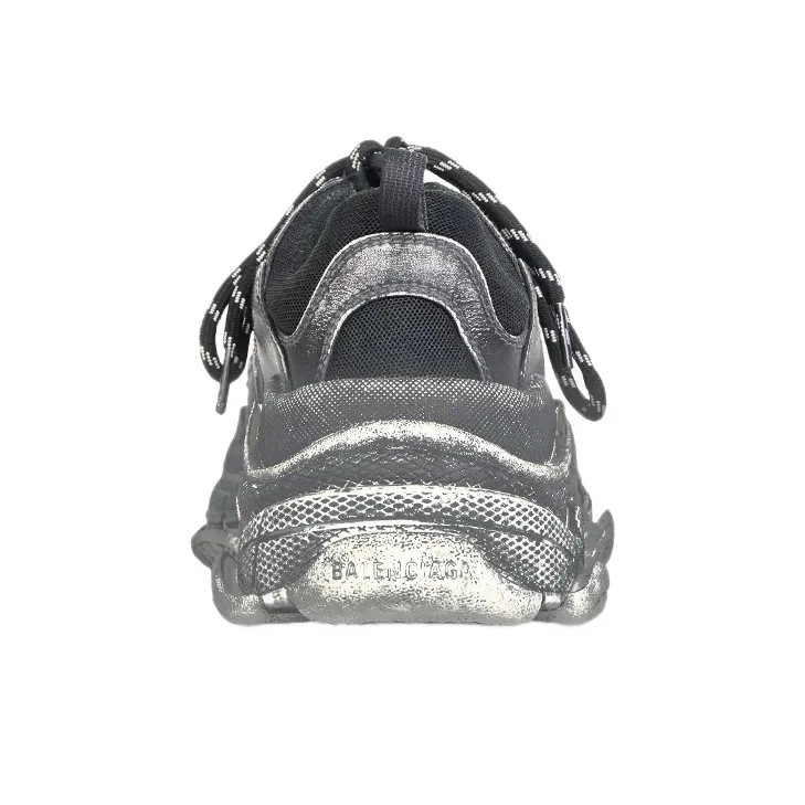 Balenciaga Triple S 'Faded Black'-4