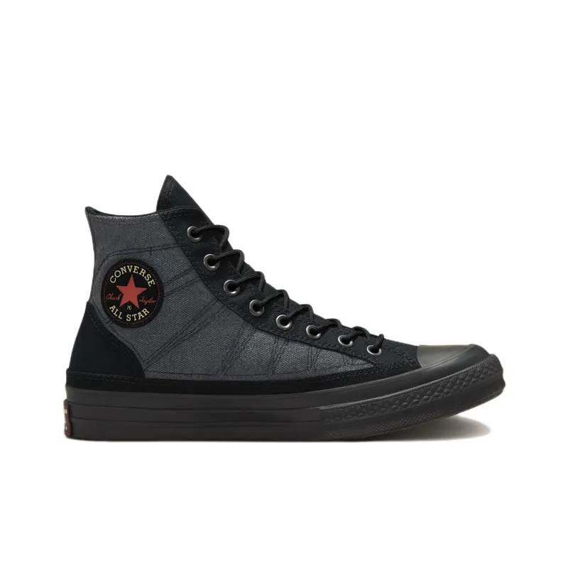 Converse Chuck Taylor All Star 70 Hi Gore Tex Black Grey Red-1