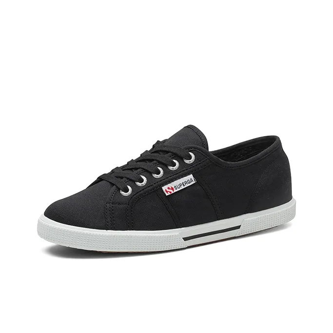 SUPERGA Low Top Canvas Shoes Unisex Black-2