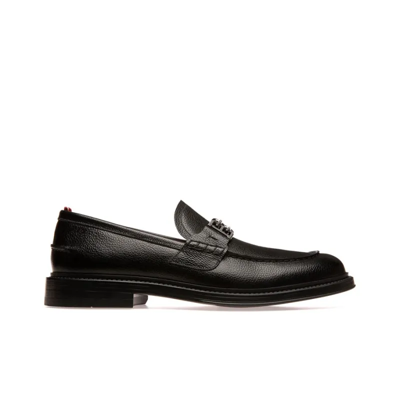 BALLY Logo Slip-on Loafers-1