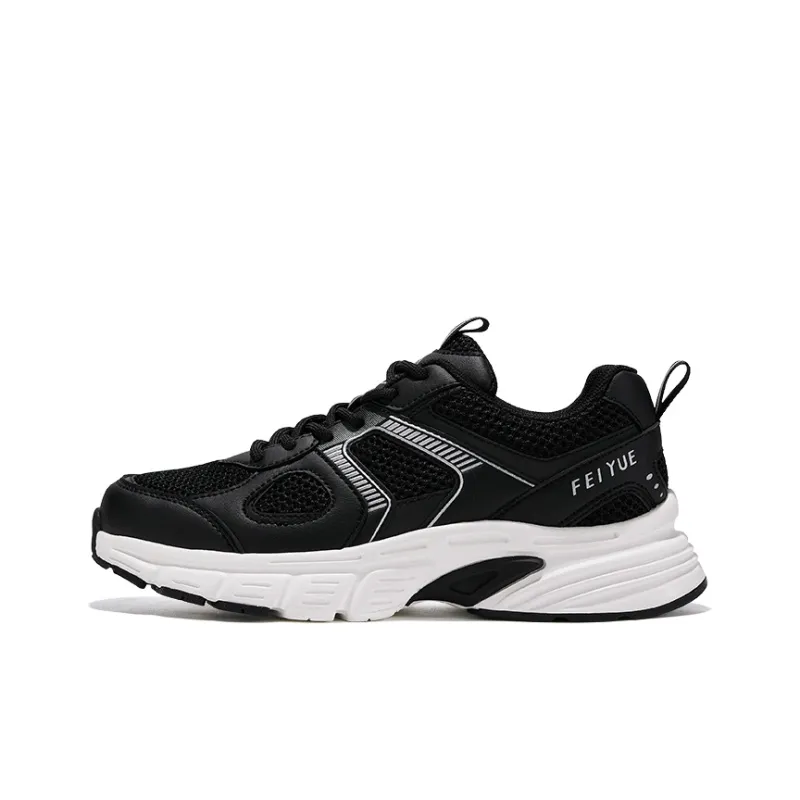 Feiyue Low Top Chunky Sneakers Women's Black-0
