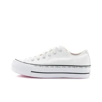 Converse Chuck Taylor All Star Lift Low Top White Sneakers Women's