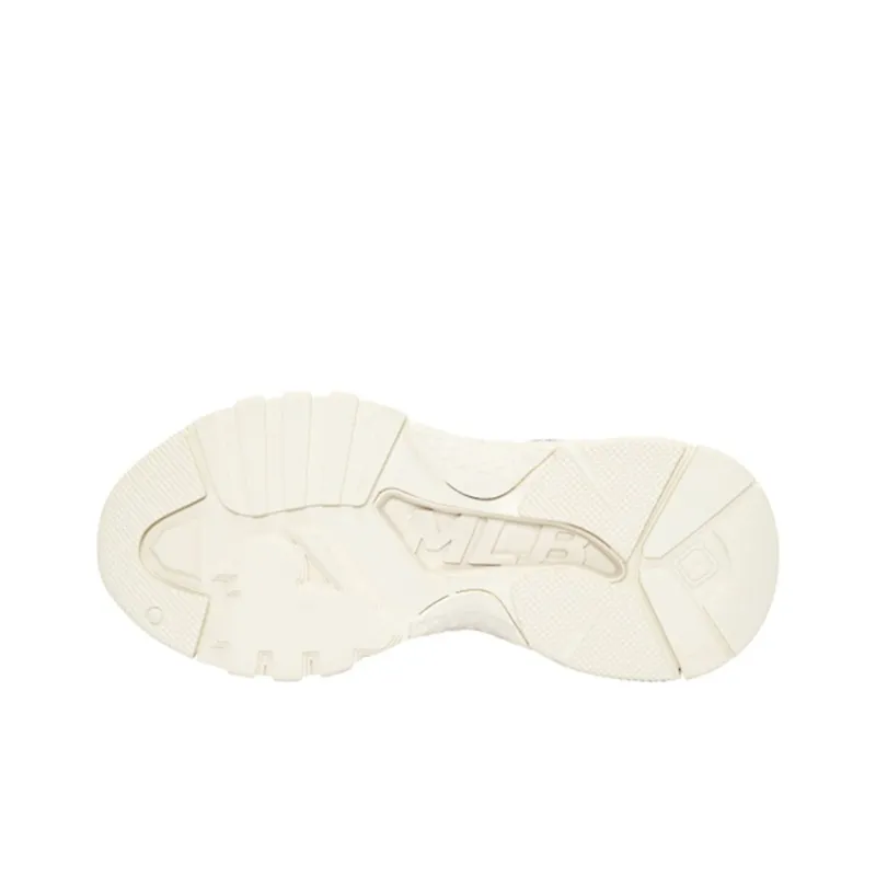 MLB Big Ball Chunky Chunky Sneakers Unisex Low Top White-4