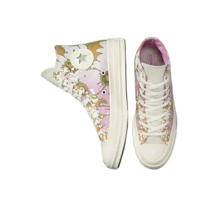 Converse Chuck Taylor All Star 70 Hi Crafted Florals Beyond Pink Women's-3