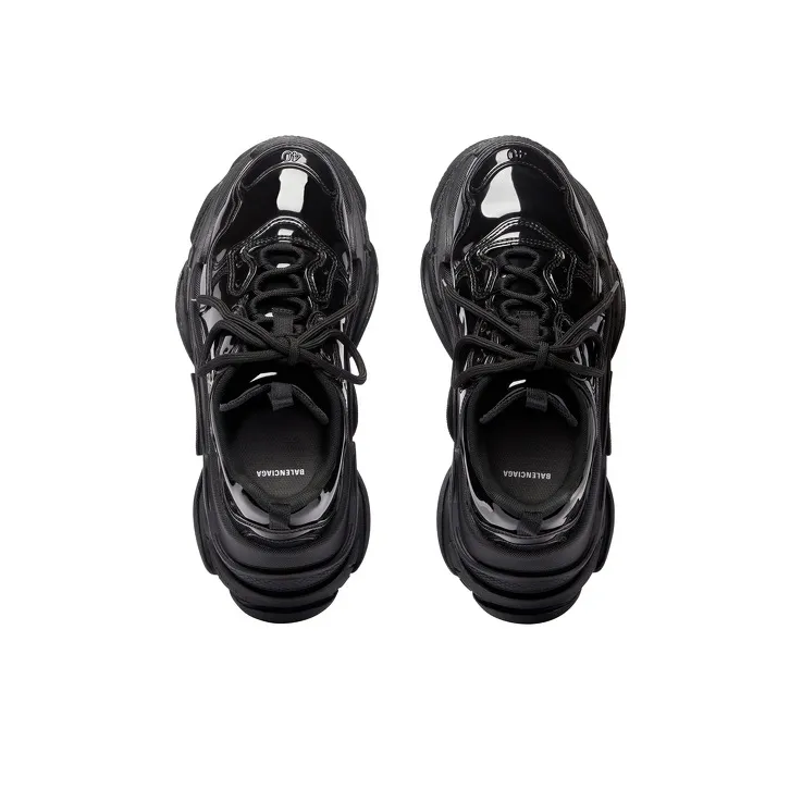 Balenciaga Triple S Black Patent-3