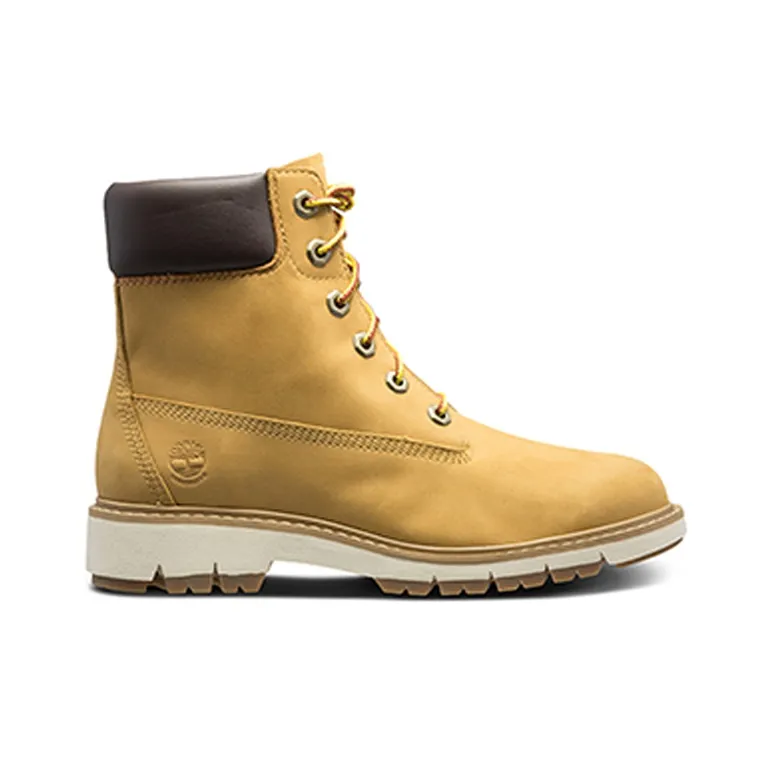 Timberland 6 Inch Lucia Way Wide Fit Boots 'Wheat Nubuck' Women's-1
