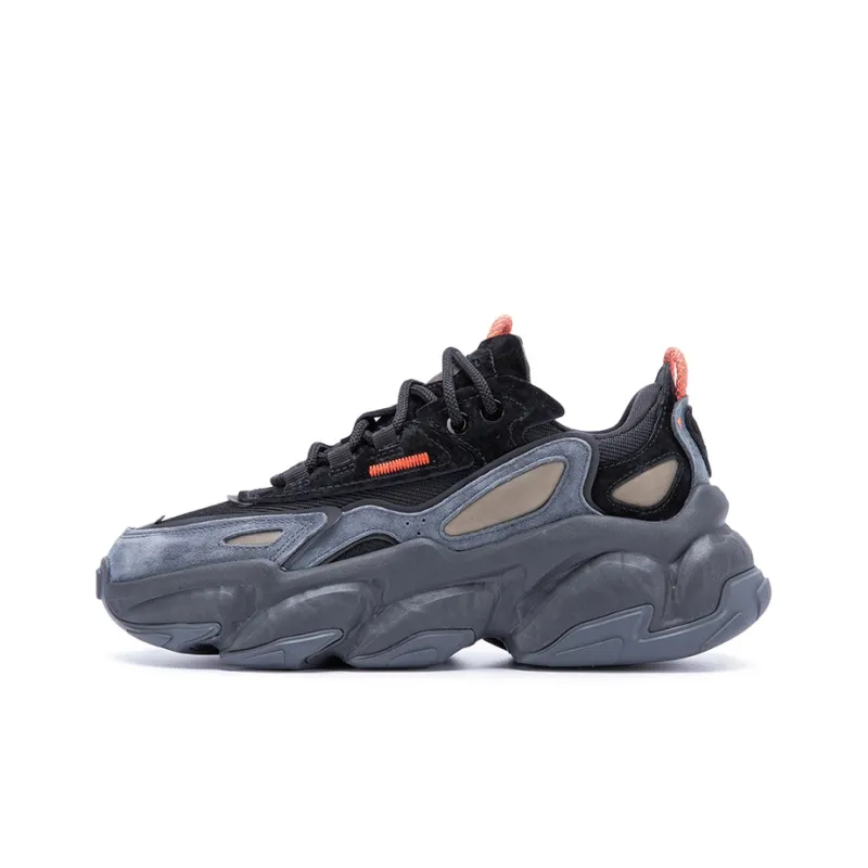 STARTER Rock Formation Series Cushioned Slip Resistant Low Top Chunky Sneakers Women's Blue-0