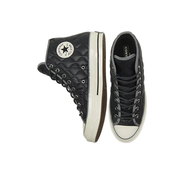 Converse Chuck Taylor All Star 70 Hi Workwear Quilting Black Limestone-4
