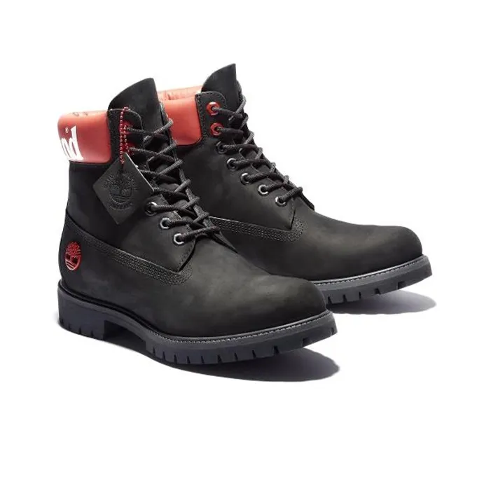 Timberland 6 Inch Premium Waterproof Boots 'Black Waterbuck'-1