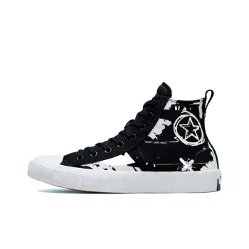 Converse UNT1TL3D Hi Script Print Black