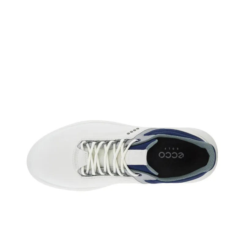 Ecco Cushioning, Slip Resistant, Abrasion Resistant Coverage Low Top Golf Shoes Men's White-2