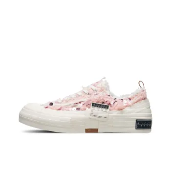 VESSEL Swan Kiss Long Velvet Plush Anti Slip And Wear Resistant Lightweight Low Top Canvas Shoes Women's Pink