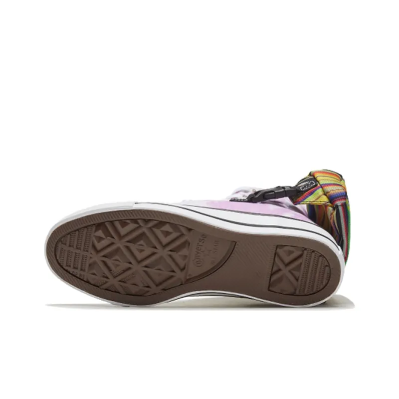 Converse Women's Chuck Taylor All Star Buckle Up High 'Rainbow Tie Dye' Women's-5