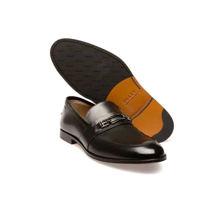 BALLY Horsebit-detail Leather Loafers-2