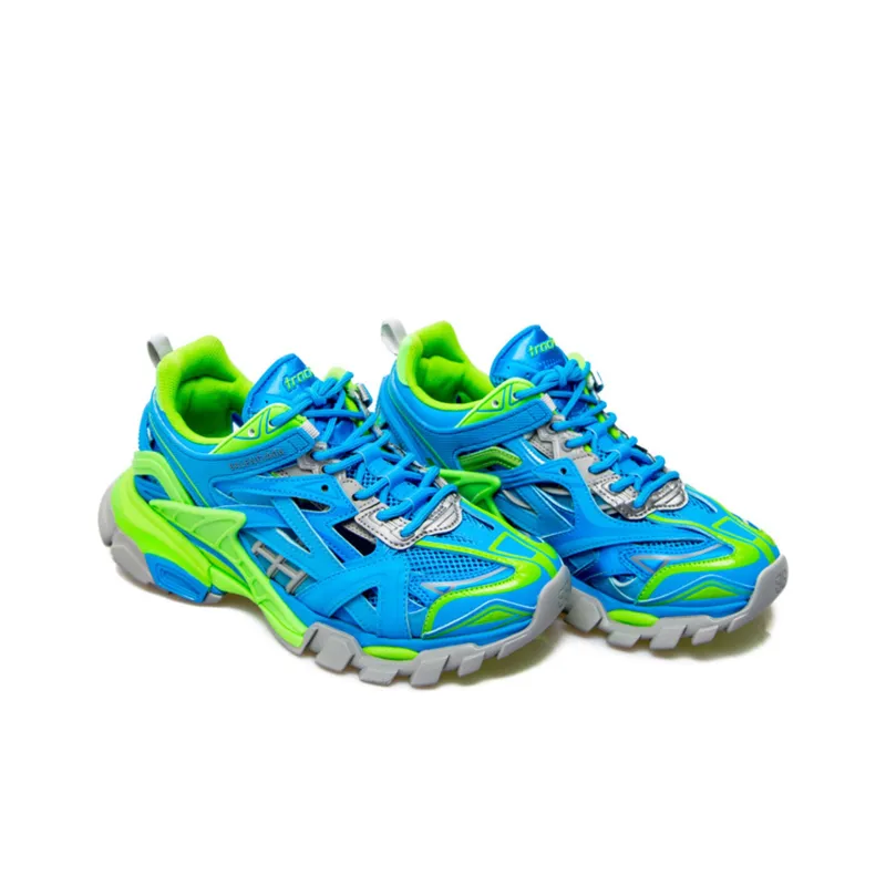 Balenciaga Track.2 Trainer 'Blue Green'-4