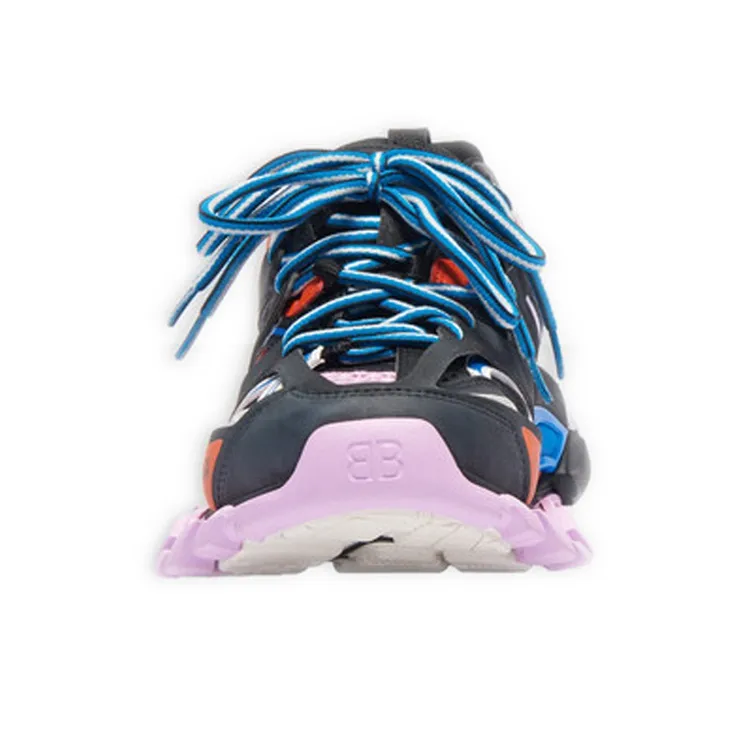 Balenciaga Track Trainers Black Orange Women's-1