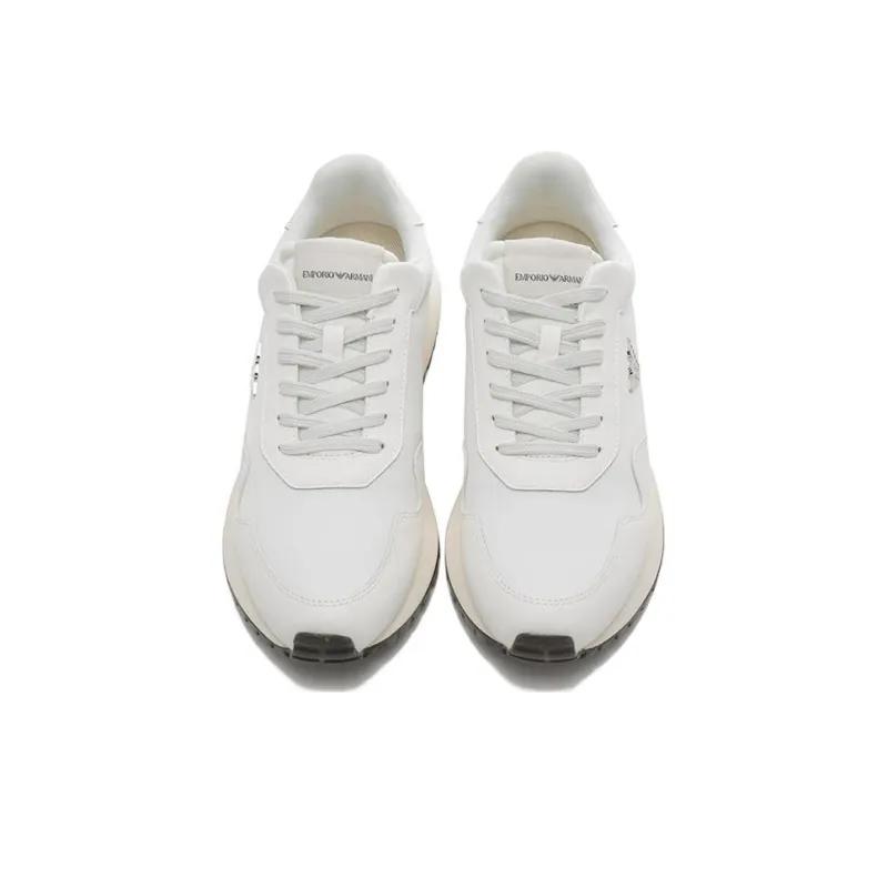 EMPORIO ARMANI Sustainability Values Lace Up Sneakers-3