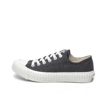 Excelsior Canvas Shoes Unisex Low Top Dark Gray