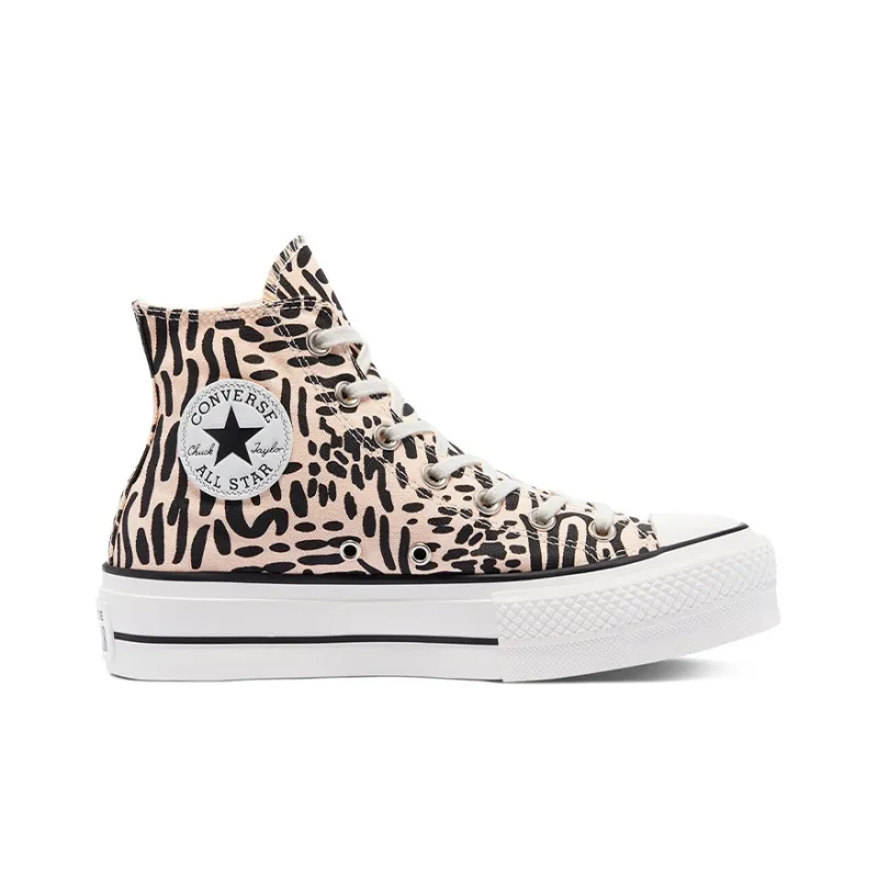 Converse Women's Chuck Taylor All Star Platform High 'Jungle Art'-1