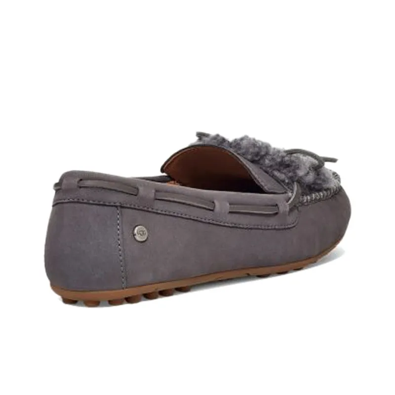 UGG Alana Fluff Ts 'Dark Grey' Women's-3