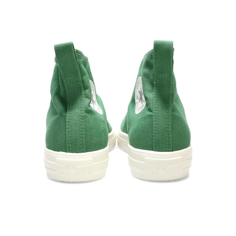 Converse All Star Light Freelace Wear-resistant And Waterproof High-Top Canvas Shoes Women's Green-2