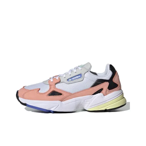 Adidas Originals Falcon Chunky Sneakers Women's Low-Top White/Brown/Pink