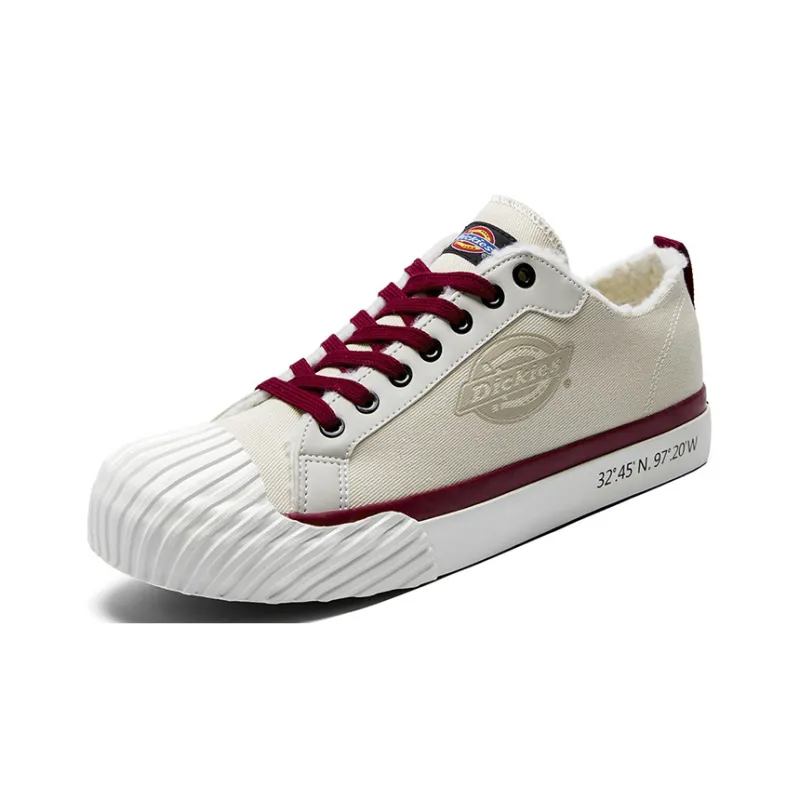 Dickies Canvas Shoes Unisex Low Top Army Beige-1