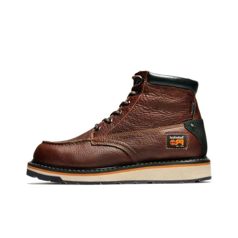 Timberland 6 Inch Gridworks Waterproof Work Boot 'Red Brown'-0