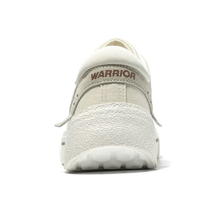 Warrior Wing Series Low Top Canvas Shoes Unisex Beige-2