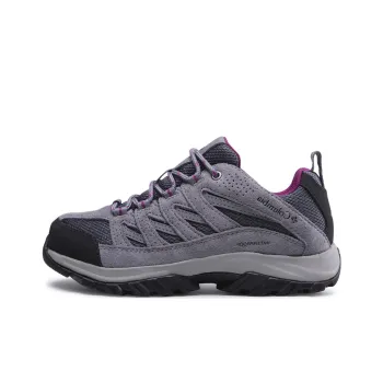 Columbia Crestwood Waterproof And Breathable Low-Top Outdoor Shoes Women's Gray