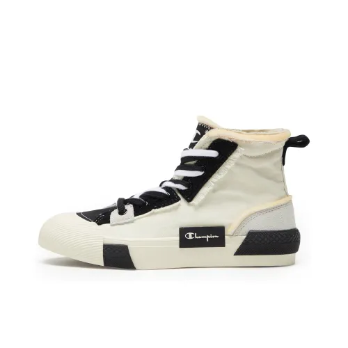 Champion Campus Canvas Shoes Women's High-Top Black/White