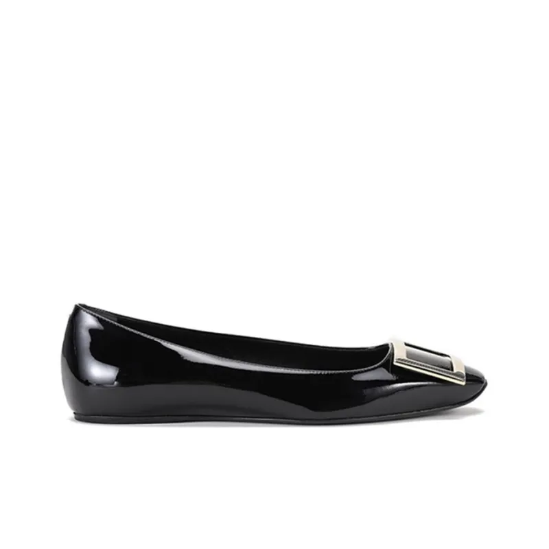 Roger Vivier Trompette Buckle Ballerina Flats Women's-1