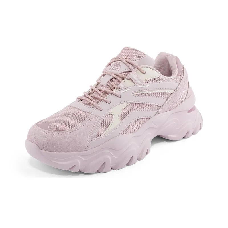 Kappa Cushioning Anti Slip And Wear Resistant Low Top Chunky Sneakers Women's Iris Purple-1