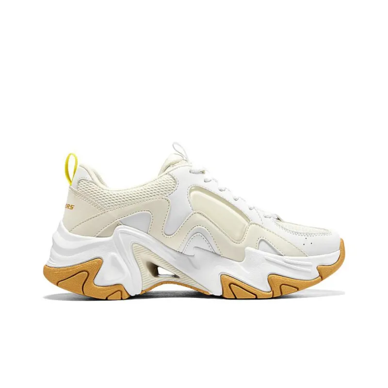 Skechers Stamina V3 'White Yellow' Women's-1