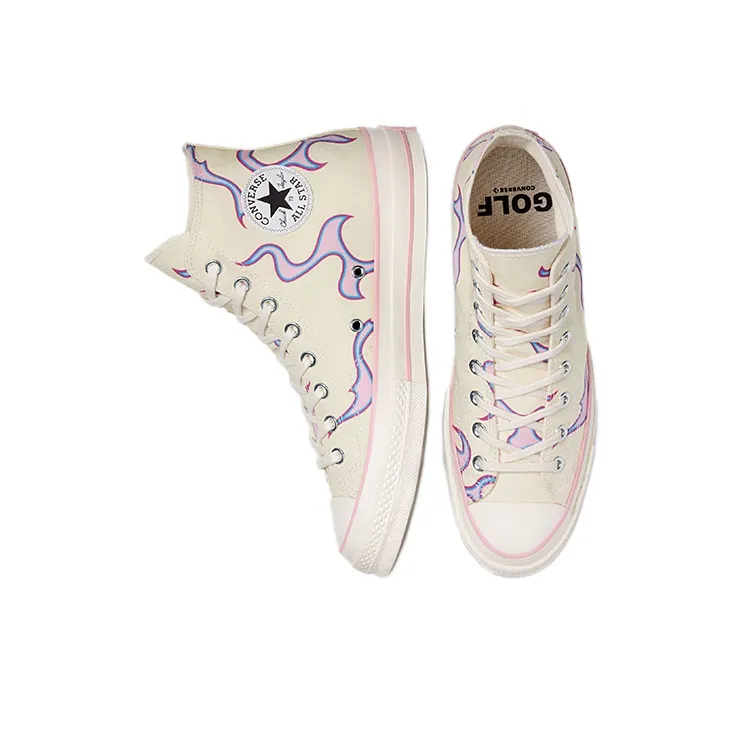 Converse Chuck Taylor All Star 70 Hi Golf Le Fleur Yellow Flame-3