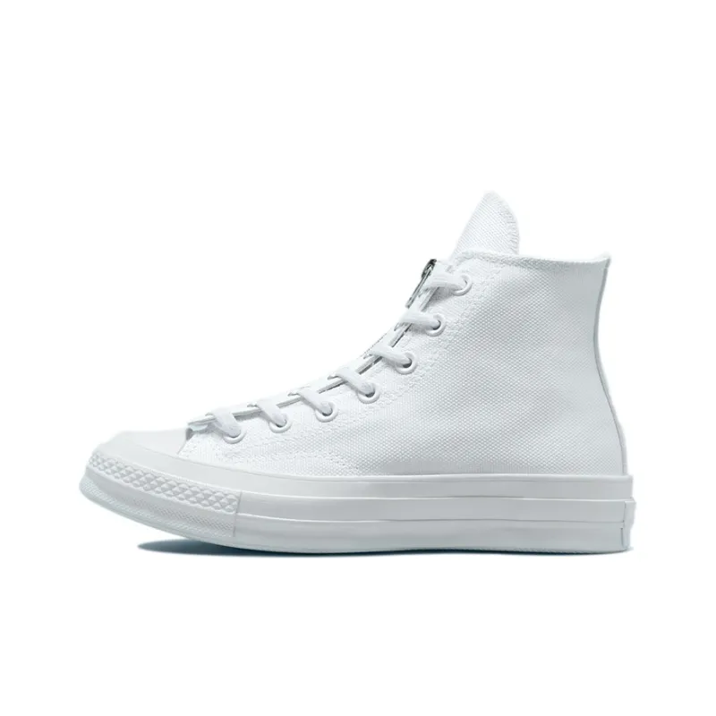 Converse Women's Chuck 70 Zip High 'Surface Fusion White' Women's-0