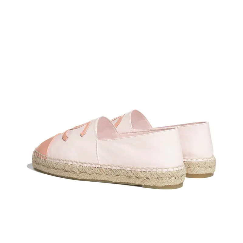 CHANEL Casual Single Shoes Women's Pink-4