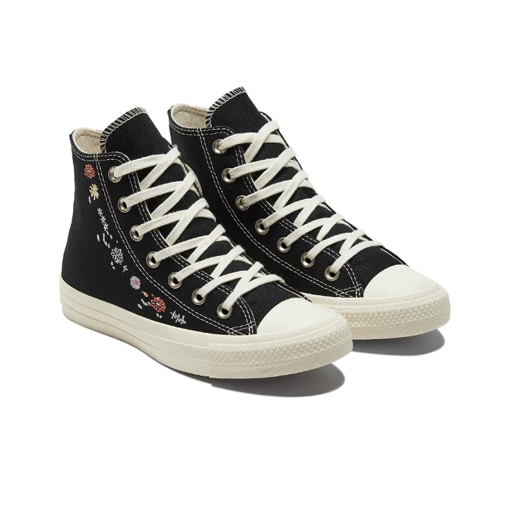 Converse Women's Chuck Taylor All Star High 'Embroidered Floral Black' Women's-2