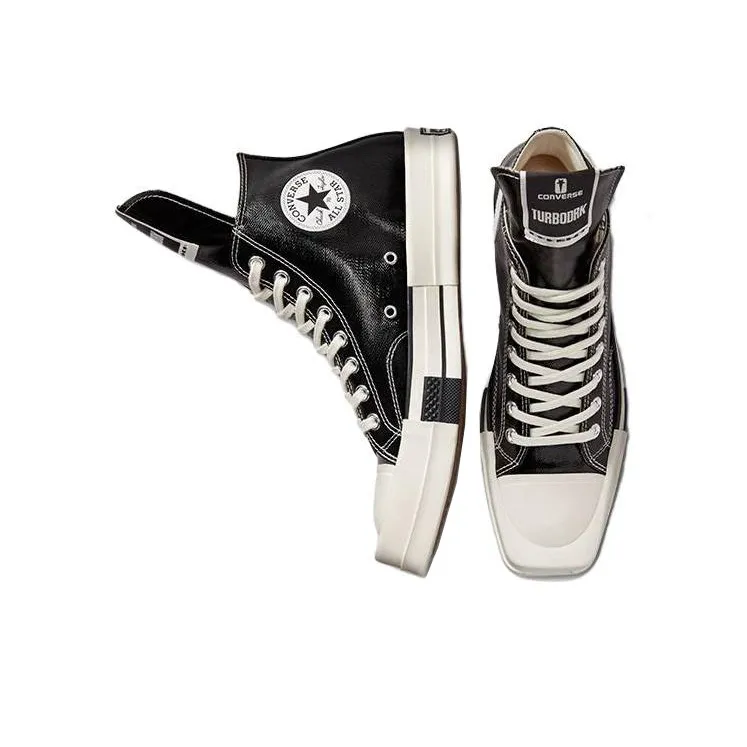 Converse Rick Owens X Turbodrk Chuck 70 High 'Black Lacquer'-3