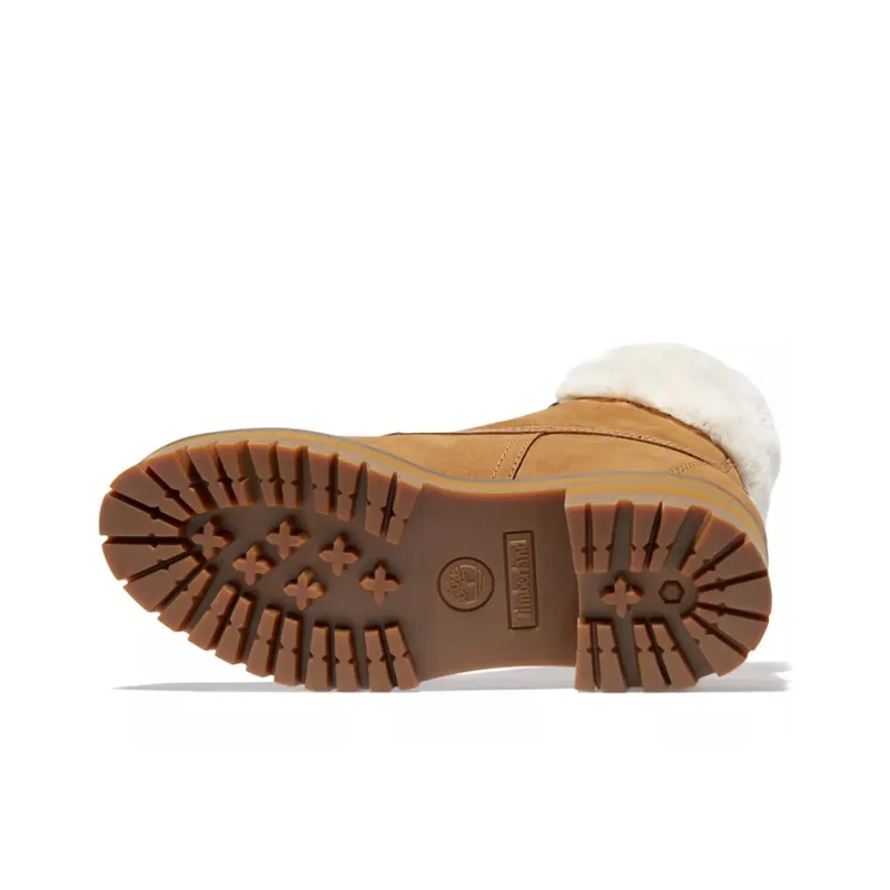 Timberland Women's Courmayeur Valley 6 Inch Shearling Boot 'Brown'-5