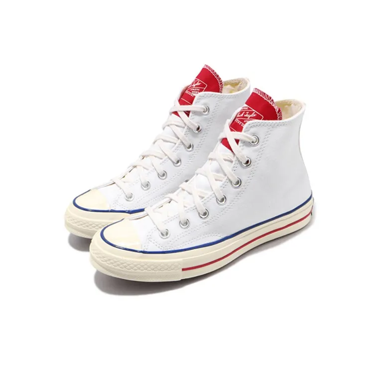 Converse Chuck Taylor All Star 70 Hi Twisted Tongue White Red-1