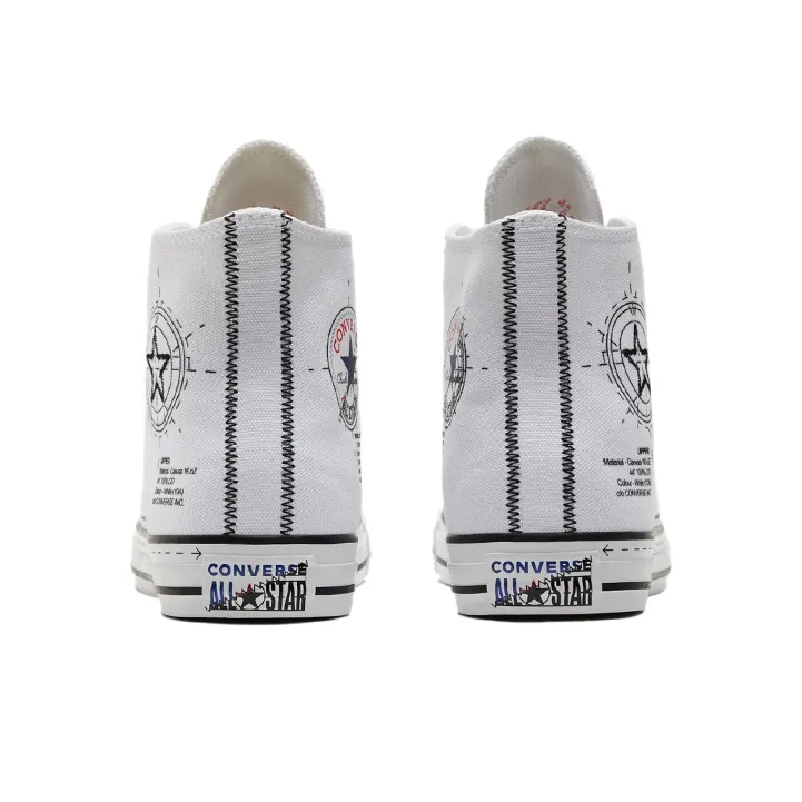 Converse Chuck Taylor All Star Sneakers White/Black-4
