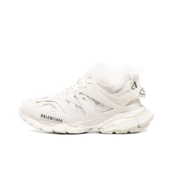 Balenciaga Track Trainer 'Fake Fur Egg Shell' Women's