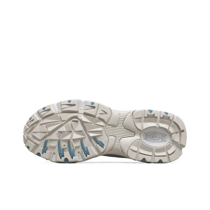 Skechers Stamina Running Shoes Grey/Blue-4