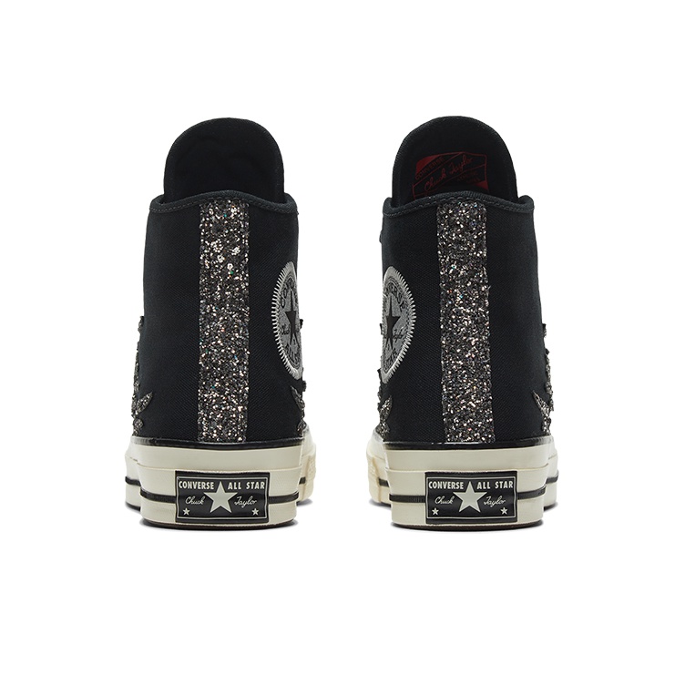 Chuck 70 Women's Converse High 'Archival Glitter Flame - Black Egret'  Women's - Cheap Rcj Jordan Outlet