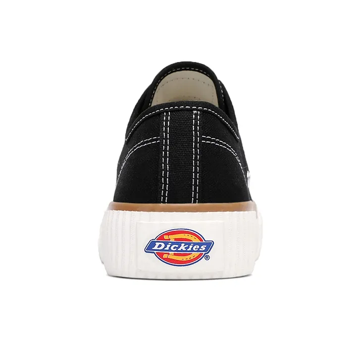 Dickies Anti Slip Wear Resistant Low Top Canvas Shoes Unisex Black-2