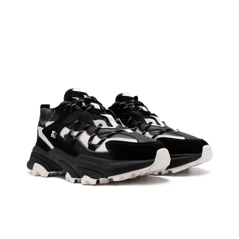 STARTER Shock Absorbers With Slip Resistant Features Low Top Chunky Sneakers Women's Black-2