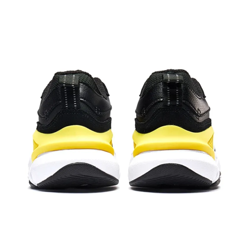 XTEP Chunky Sneakers Men Low Top Black/Yellow-3