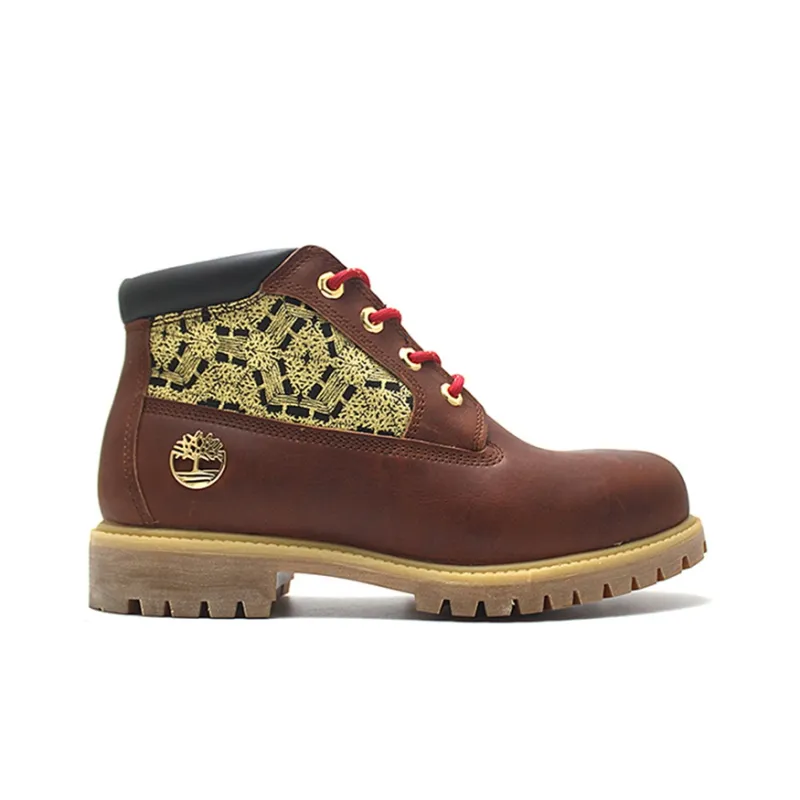 Timberland Water-Resistant Wear-Resistant Cushioning Ankle-Length Work Boots Men's Dark Brown-1